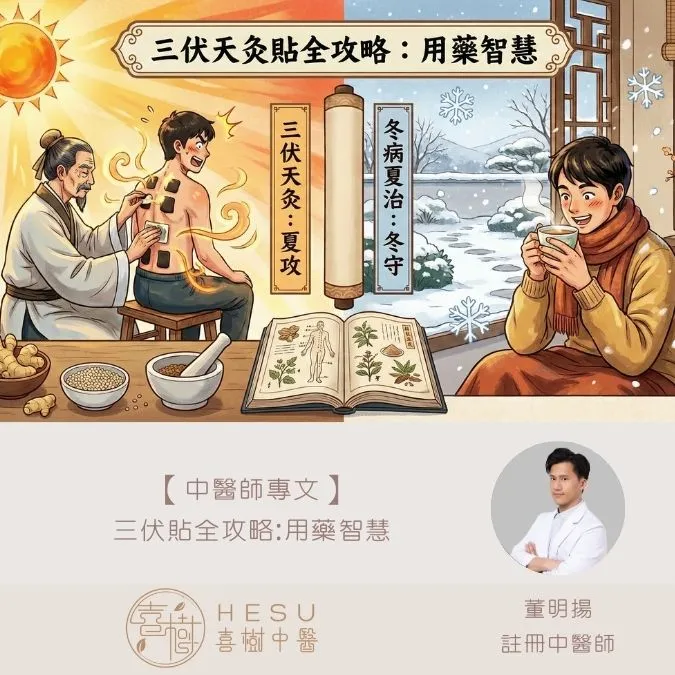 【中醫師專文】三伏貼全攻略：不只「冬病夏治」 更要「夏攻冬守」的用藥智慧