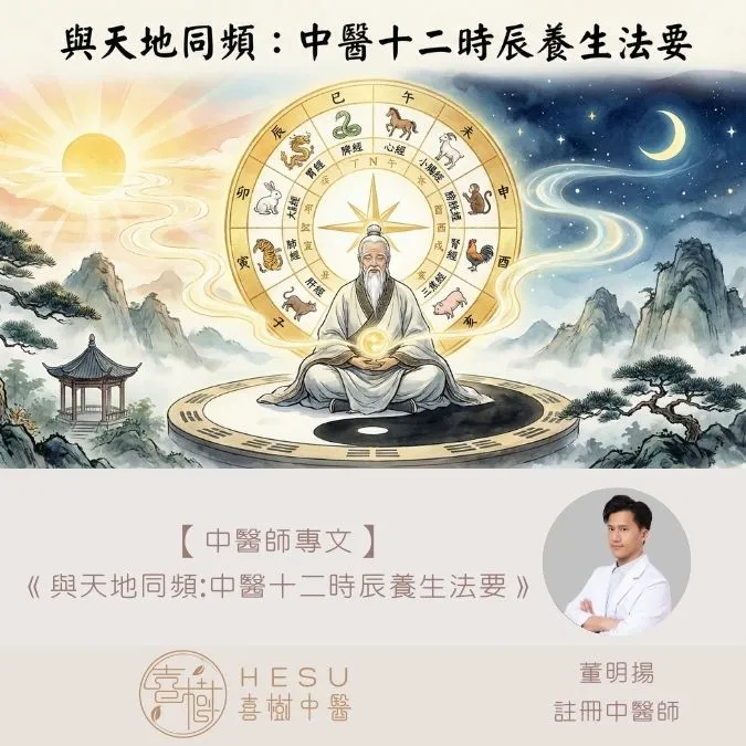 《與天地同頻：中醫十二時辰養生法要》