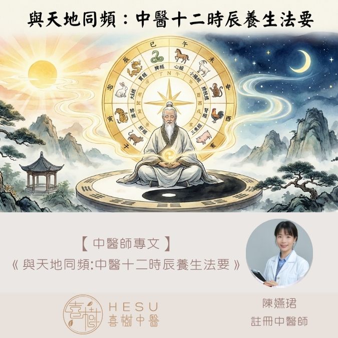 《與天地同頻：中醫十二時辰養生法要》
